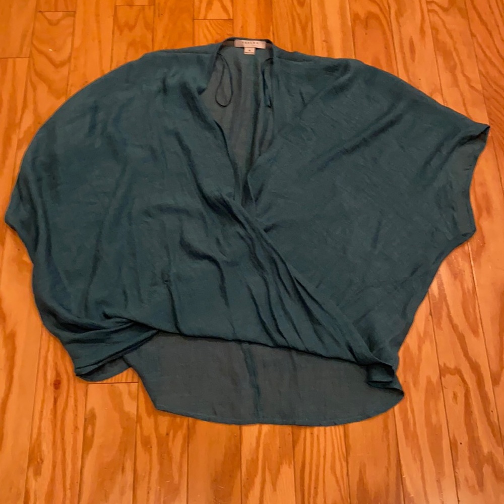 Blouse…darling turquoise longer in back